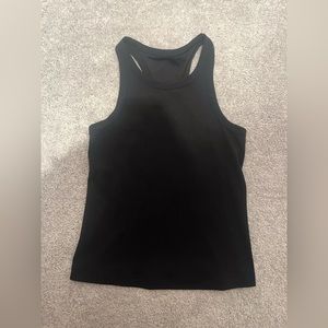 Super cute black lulu tank top!!